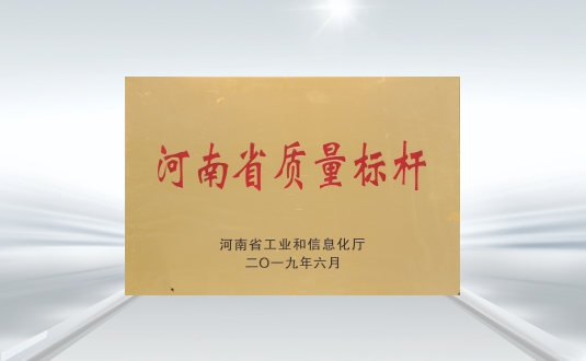 河南省質(zhì)量標(biāo)桿